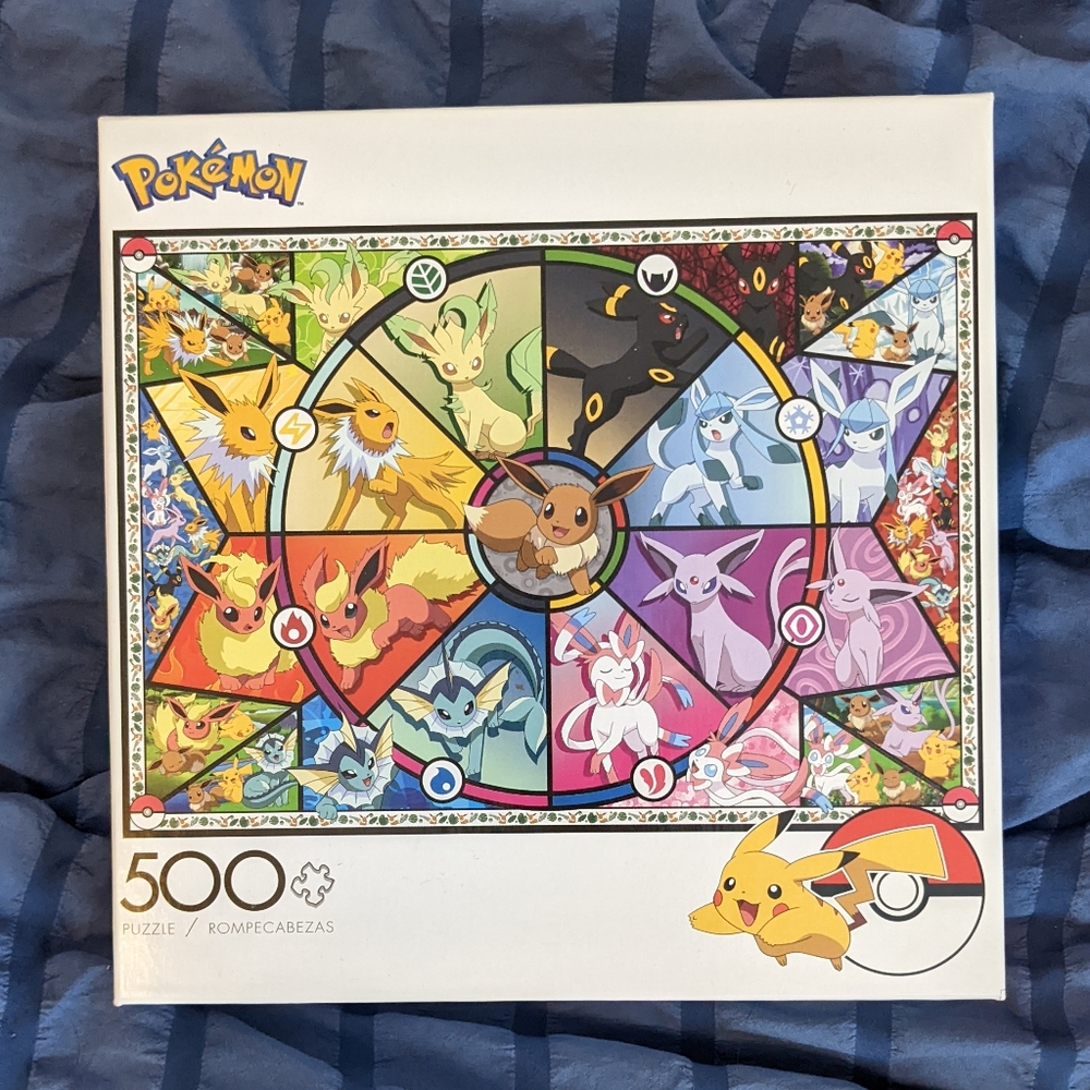 Eevee Pokemon 500 pc Puzzle